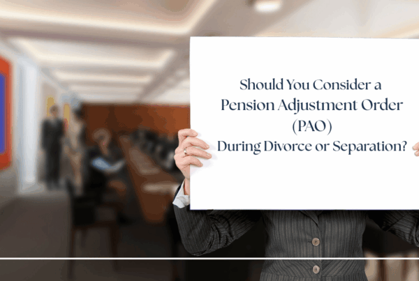 Should You Consider a Pension Adjustment Order During Divorce or Separation?